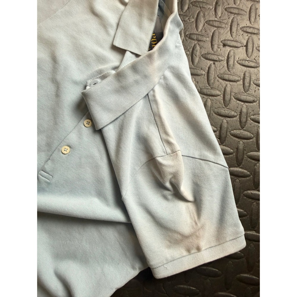Polo Ralph Lauren Womens Slim Fit Polo Shirt Light Blue Cotton Size S Small - Picture 6 of 8